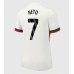 Chelsea Pedro Neto #7 Borta matchtröja Dam 2025-26 Kortärmad Billigt